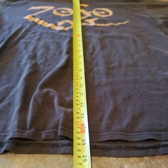 Rare Zoso Led Zeppelin LS T Shirt Jimmy Page Robert Plant XL Extra Large Brown - Picture 8 of 11